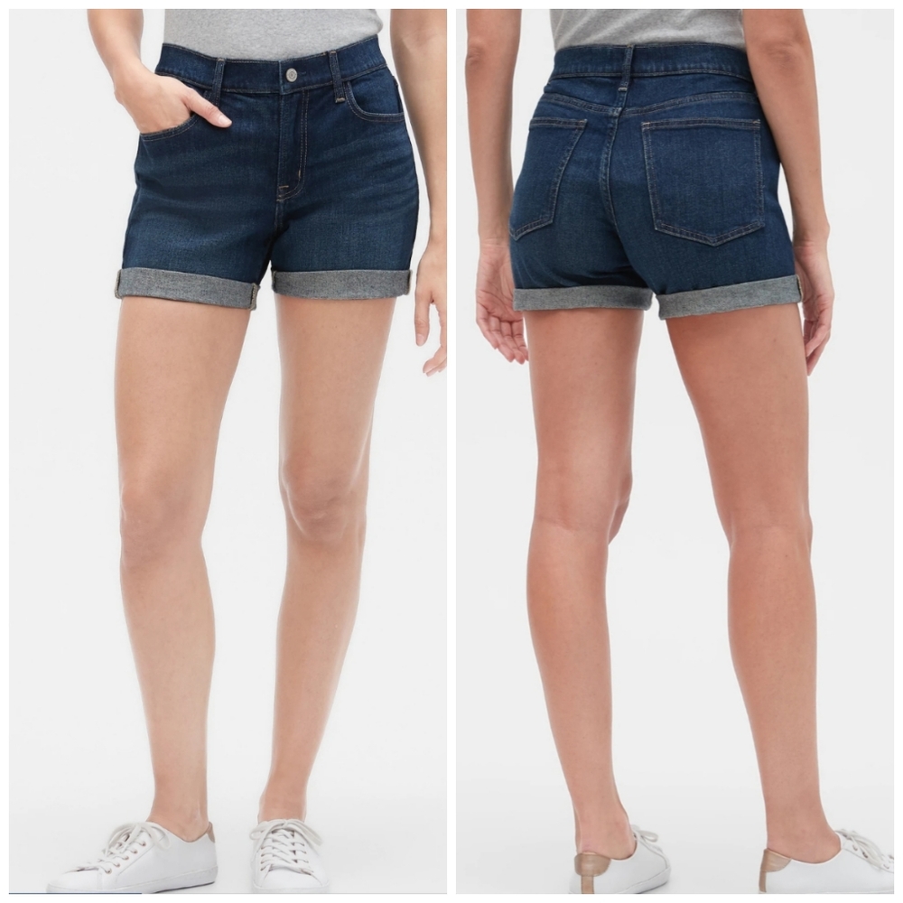 🥳FINAL PRICE👍🩳 NWT‼️ GAP brand Mid Rise Denim Shorts